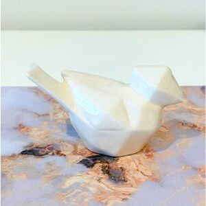 White Ceramic Bird Home Decor kitchen bedrooms office modern decor neutral home
